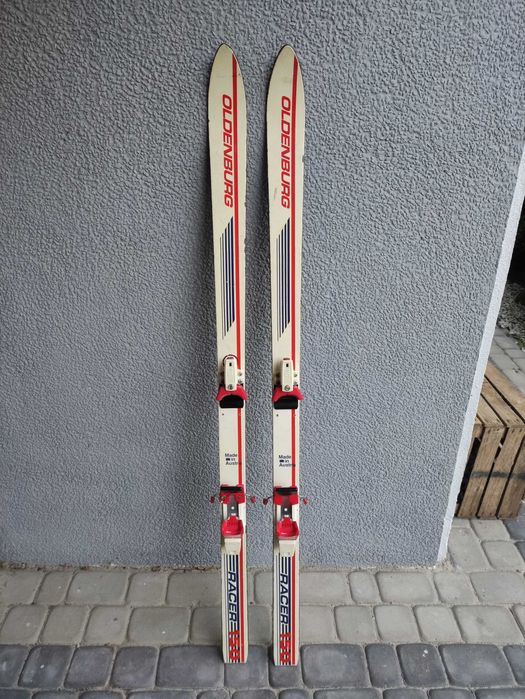 Narty Oldenburg Racer 150 wiązania Polsport Vintage PRL Rzeszów