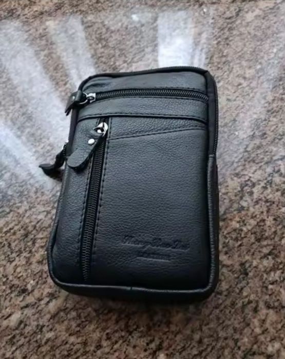 Поясная Сумка из натуральной кожи