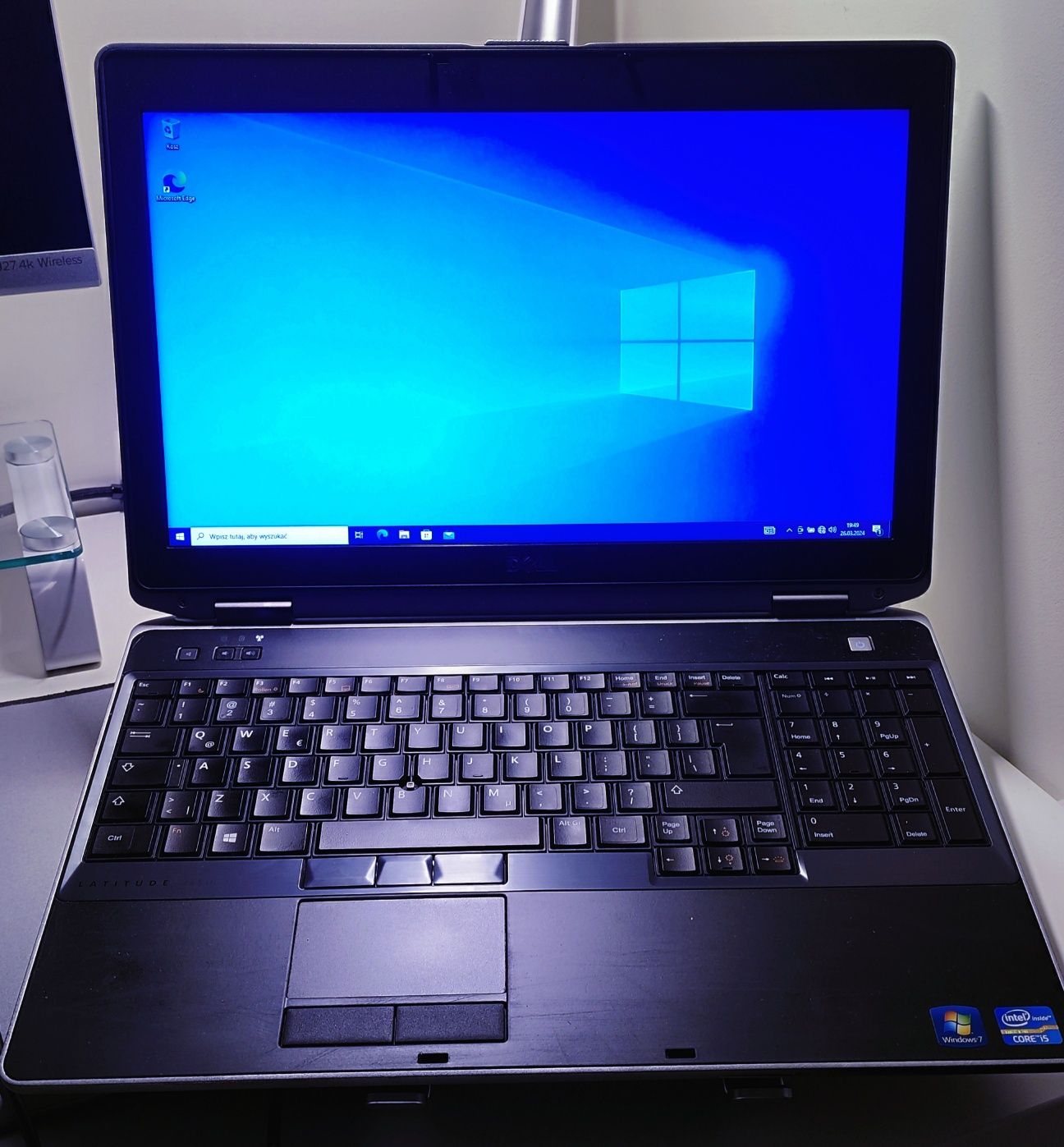 Laptop Dell Latitude E6530 i5 8GB Ram SSD 237 GB dysk Win 10 Pro