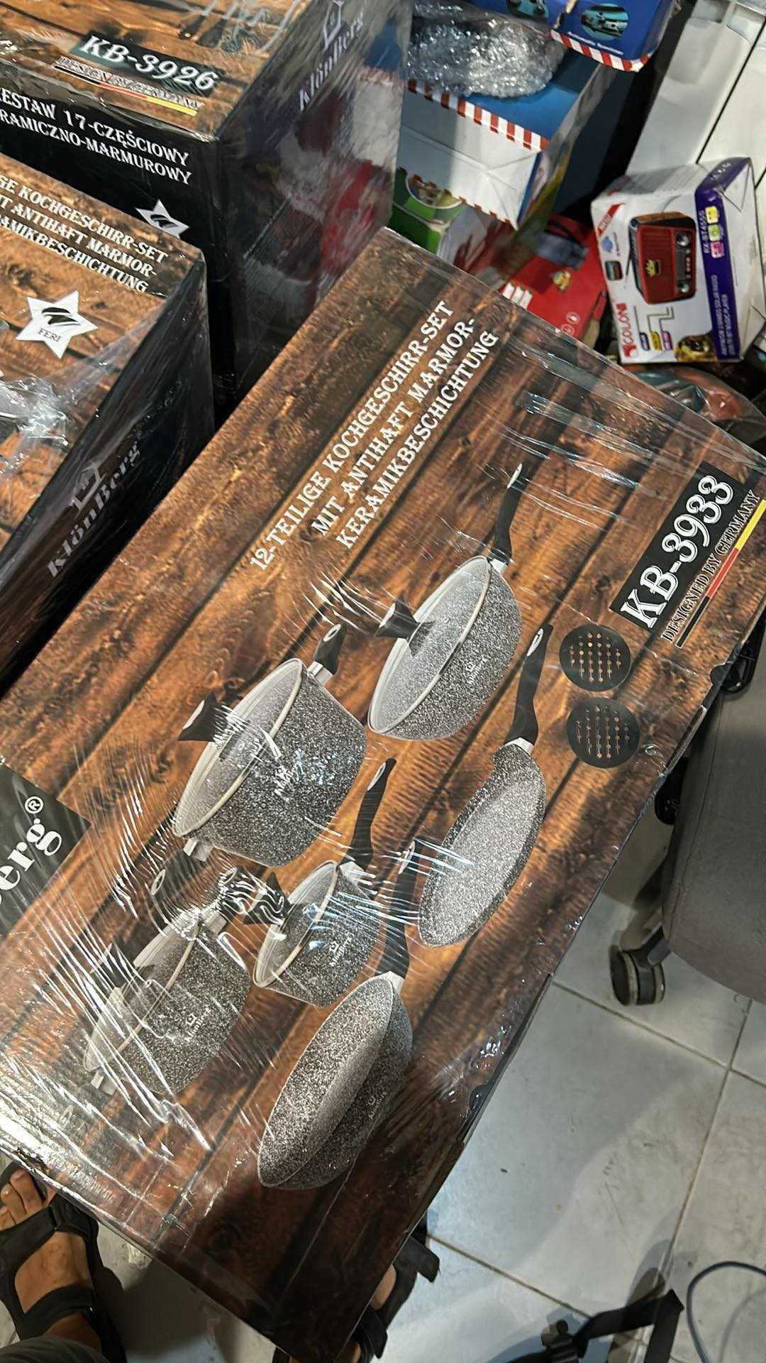 Nowy zestaw garnków