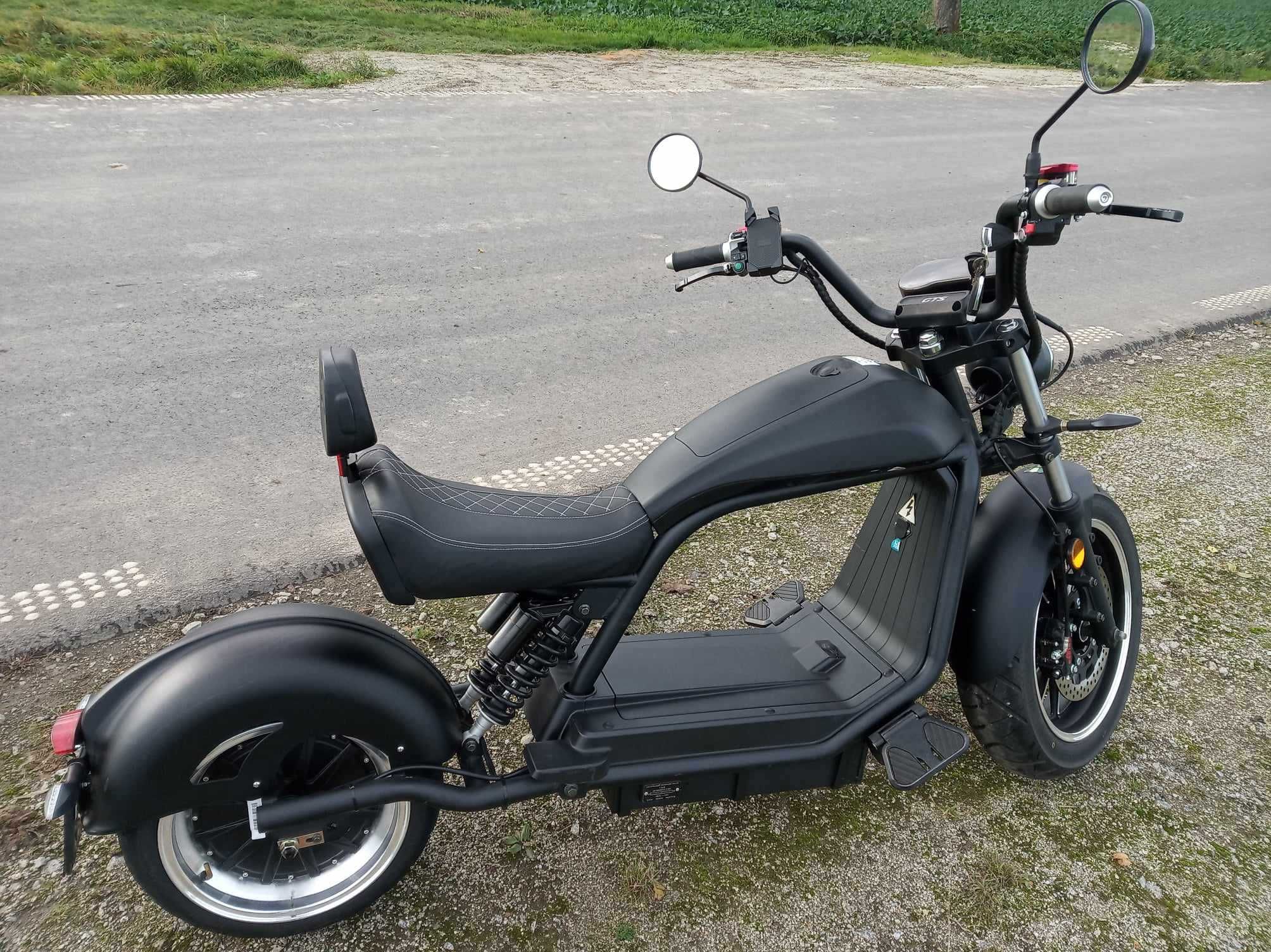 Skuter elektryczny GTS HL6.0S Chopper bobber Harley Zarejestrowany