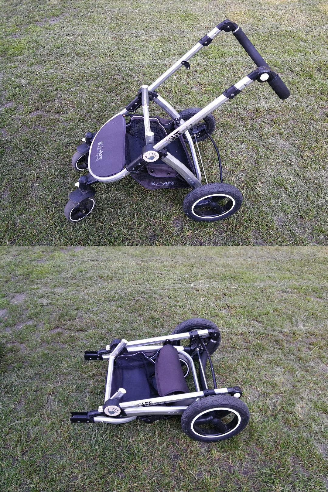 Wózek dziecięcy / gondola / spacerówka / nosidełko 3 w 1 Safe System