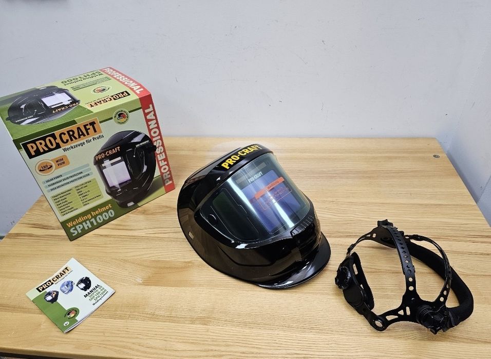 NEW Маска сварочная Procraft SPH1000 Pro Хамелеон +Боковые окна