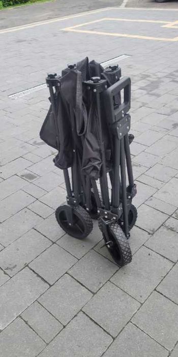 Wózek do transportu przewozu Stalowa Konstrukcja z kołami Hamulec 90kg