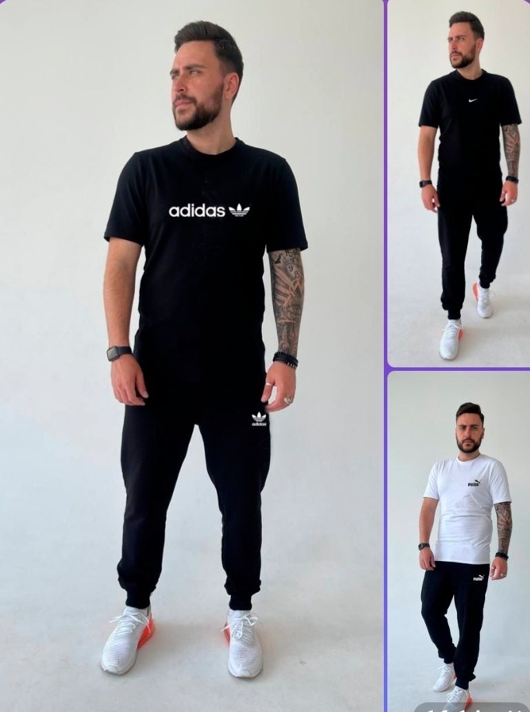 Якісні чоловічі літні костюми Nike Puma Adidas NorthFace р.46-54(S-XXL
