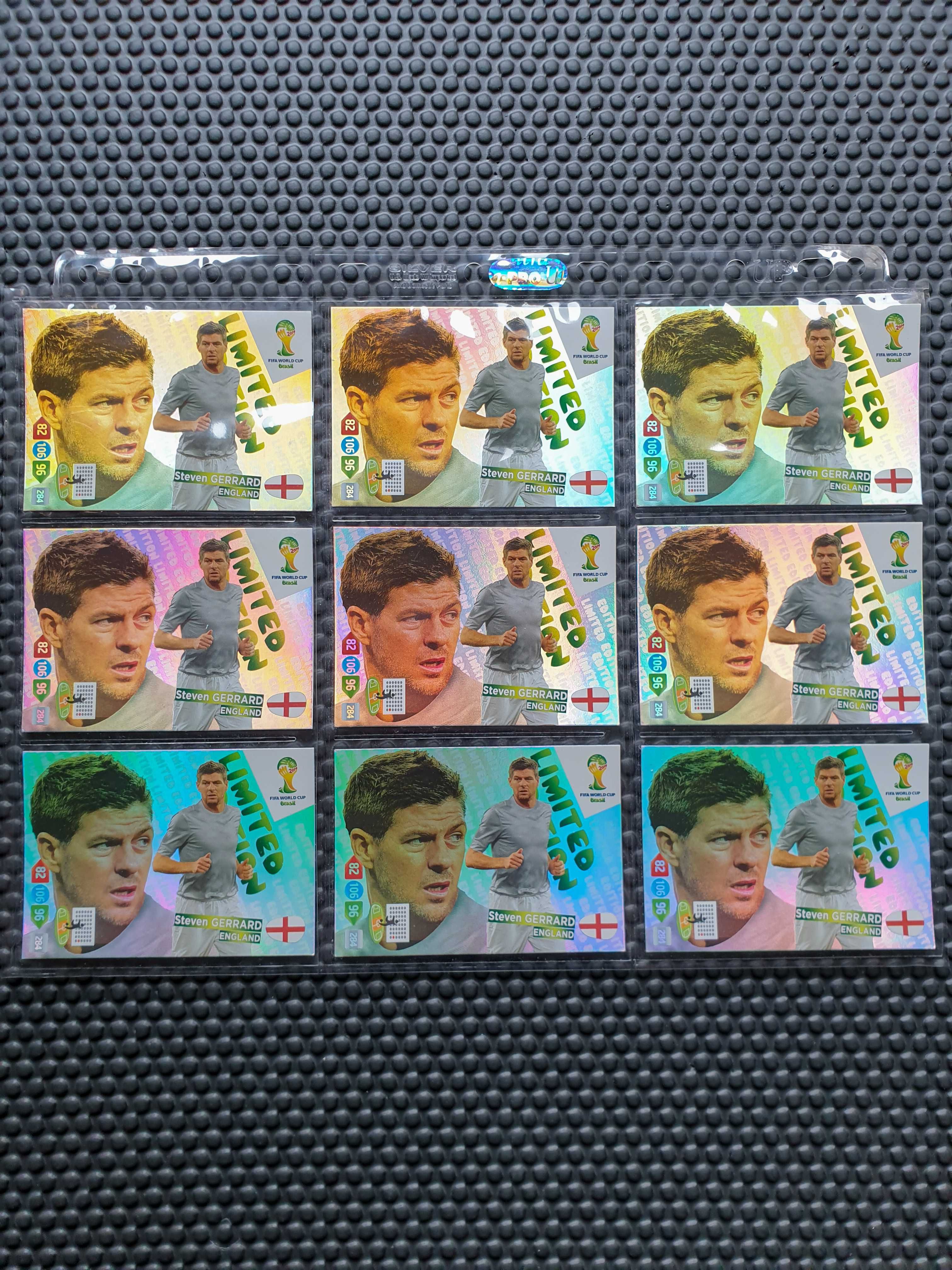 Karta Limited Edition Steven Gerrard FIFA World Cup Brasil 2014 NOWA