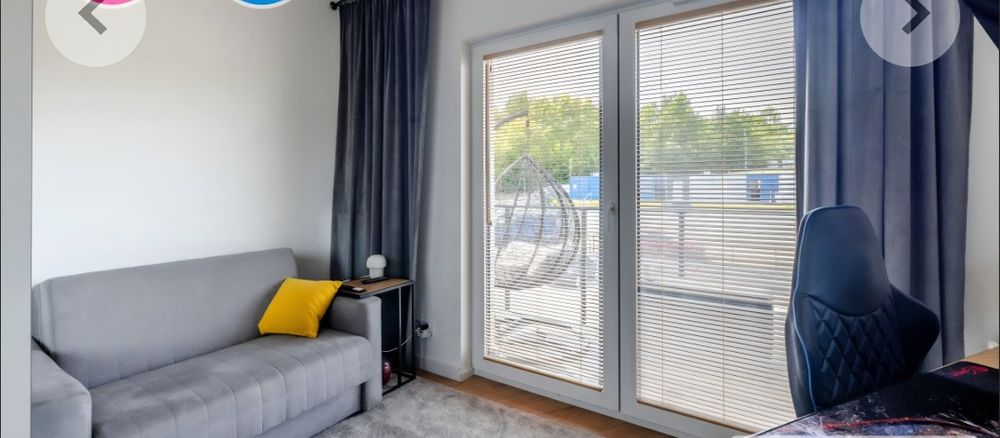 Mieszkanie z dużym balkonem