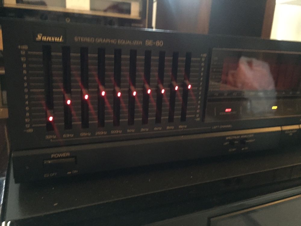 Sansui SE 80 korektor, graphic equalizer