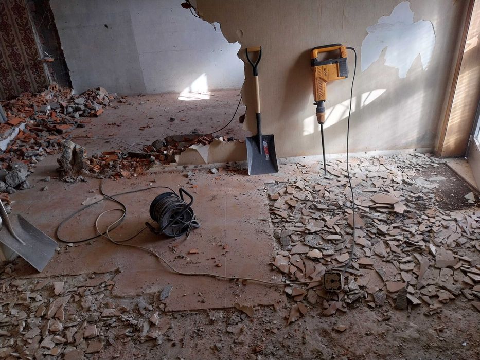 Entulho demolições sucatas moveis eletrodomésticos