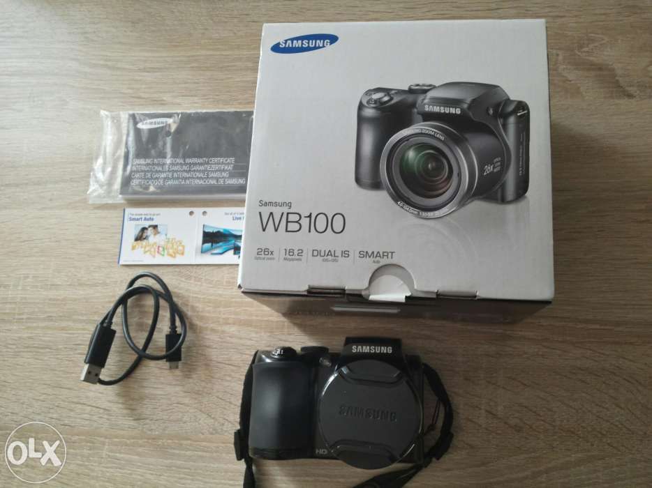 Samsung WB100 - idealny! Zoom 26x! Super makro!