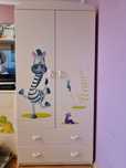 Szafa Meblik Happy Animals White