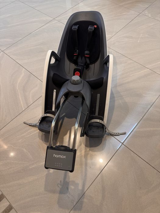 Fotelik rowerowy HAMAX Caress C2 + adapter wypinanie super amortyzacja