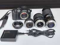 Aparat Samsung NX5 + 3 obiektywy. Komplet Stan BDB