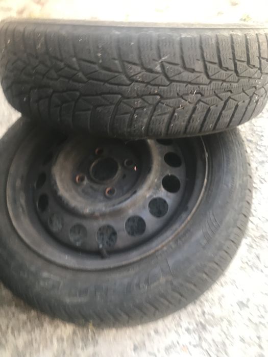 Нова зимова резина з дисками 155/65/r14