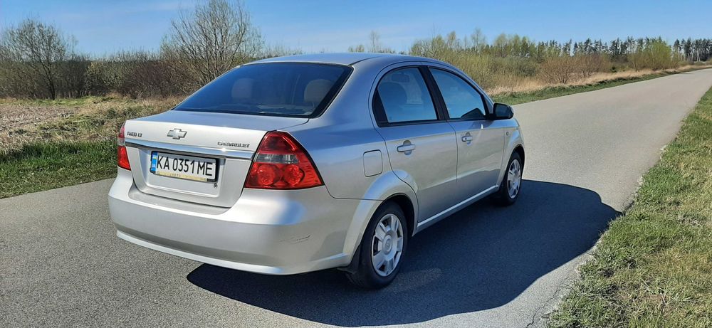 Продам Chevrolet Aveo LT 2007р. 1,6 газ/бензин, кузов Т 250.