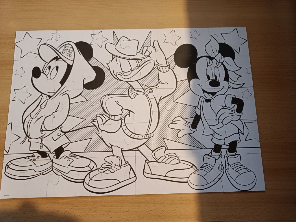 Puzzle Mickey mouse 2w1