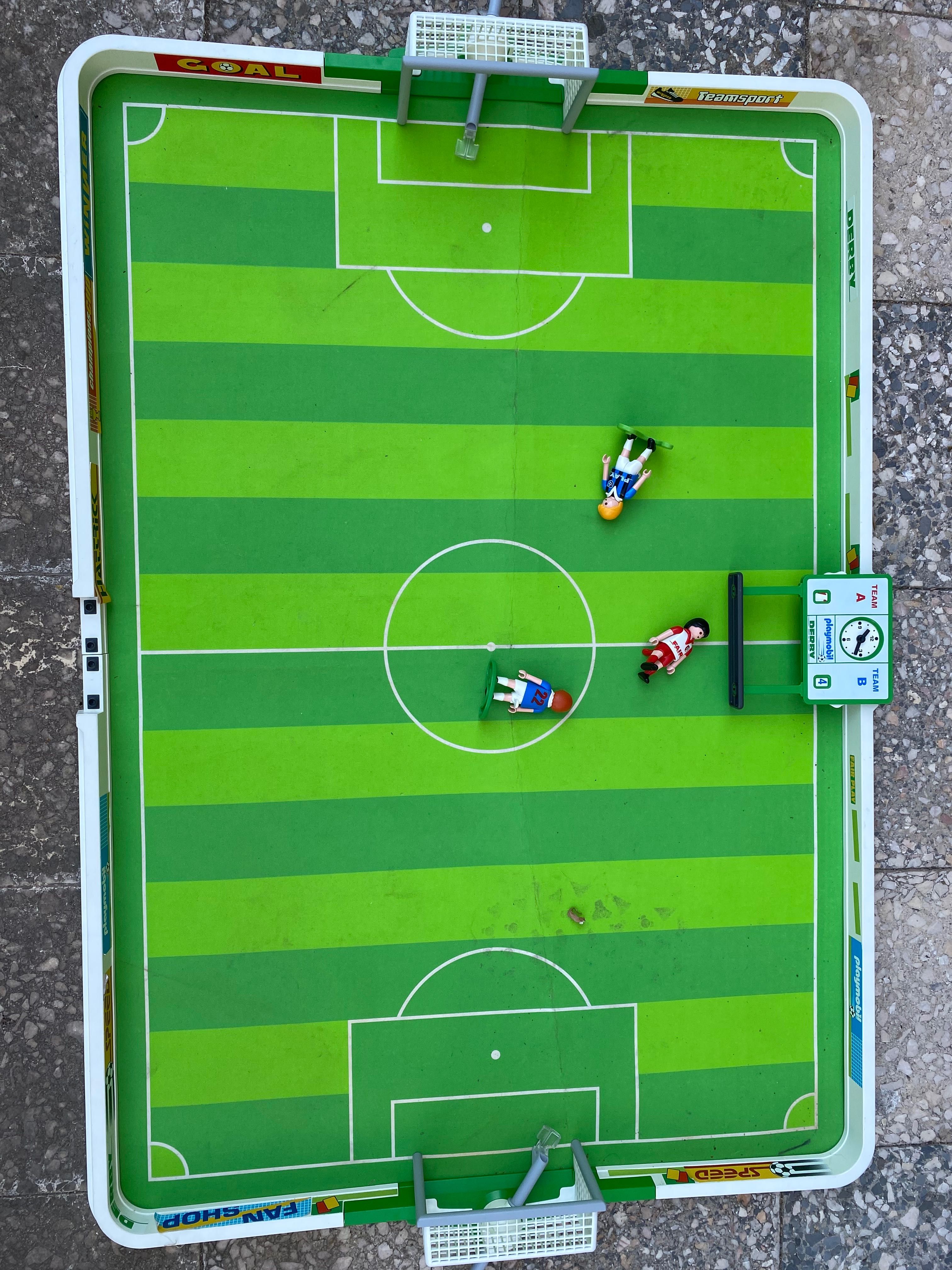 Campo futebol playmobil