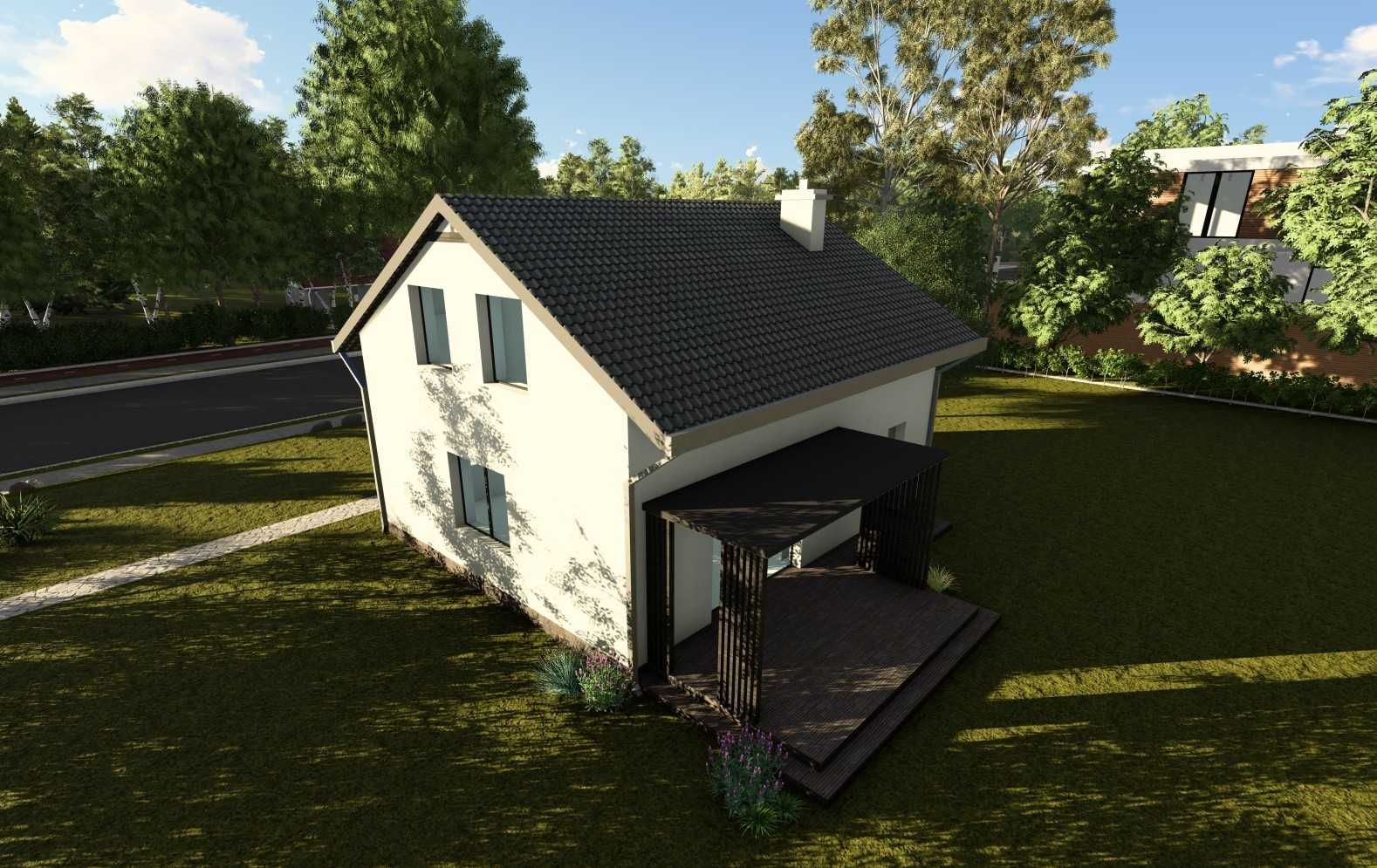 Wizualizacje projektów budowlanych - zobacz swój dom w 3d!
