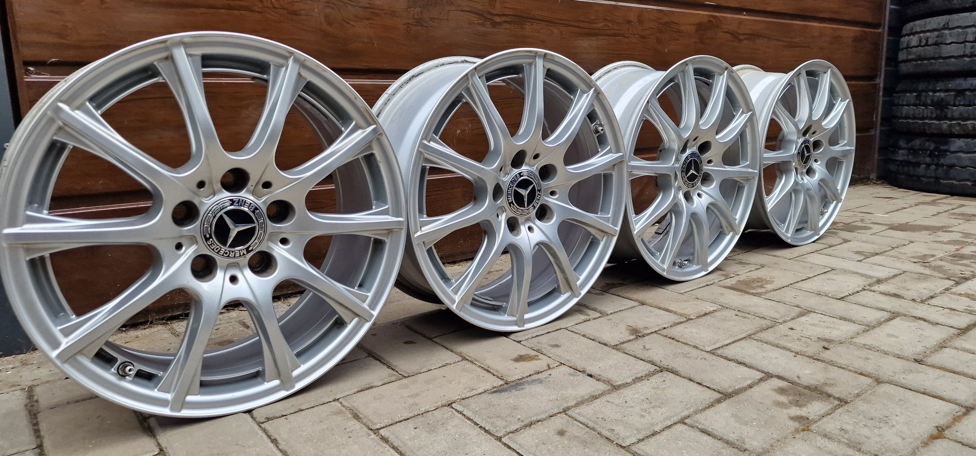 Felgi Aluminiowe Mercedes C-Klasa W-205 R16 5X112 ET38-6.5J+czujniki