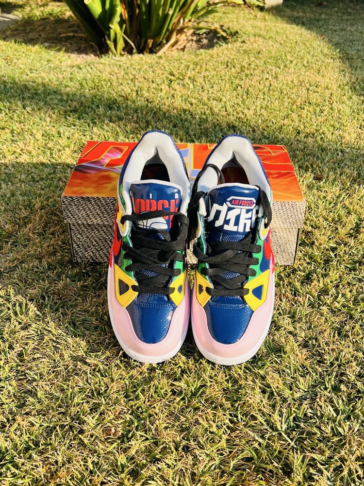 Nike X Nigo Air Force 3 Low SP Blue Void