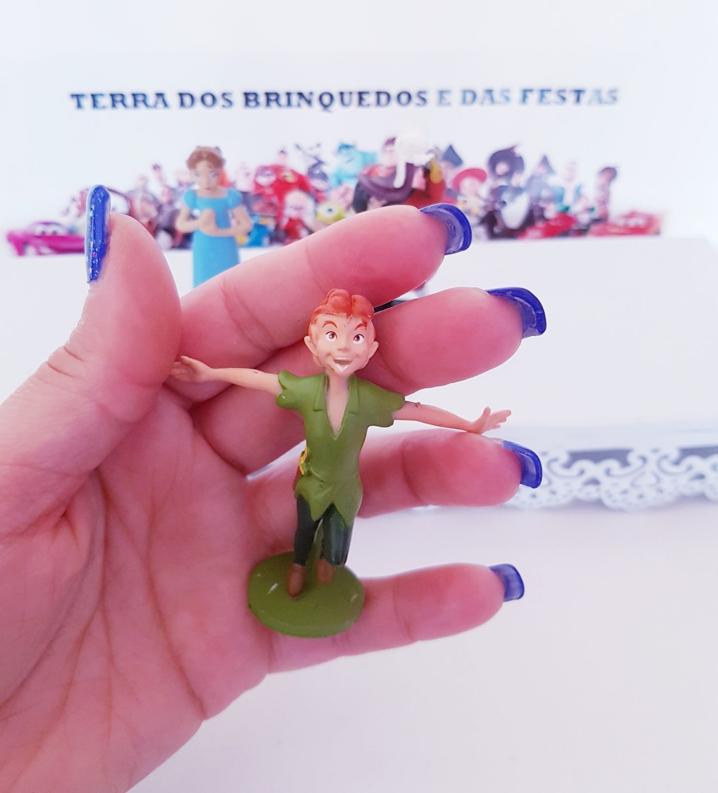 3 pcs Peter Pan (Portes Incluidos) 
-Tamanho: +/- 4