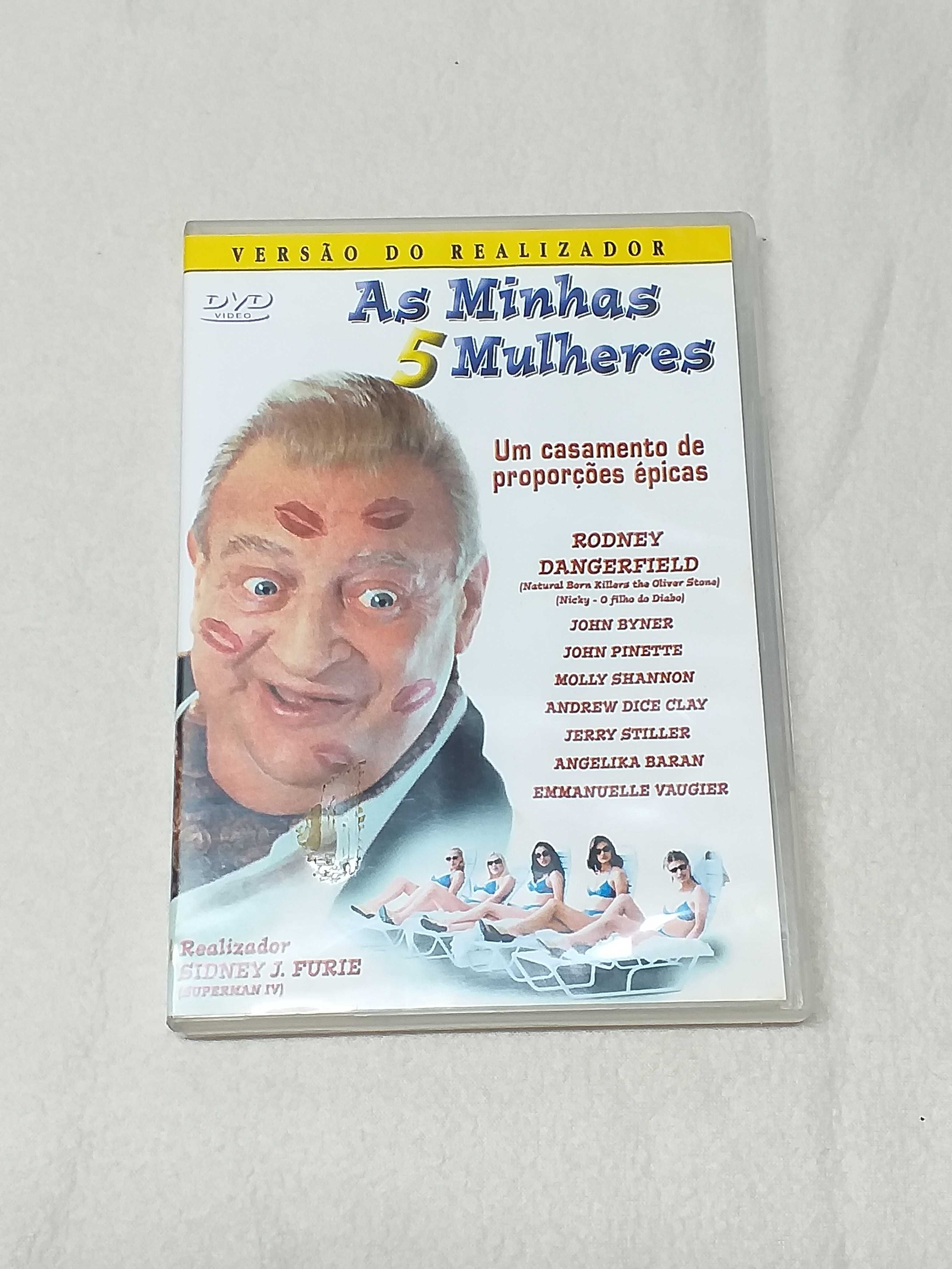 DVD do filme As Minhas 5 Mulheres