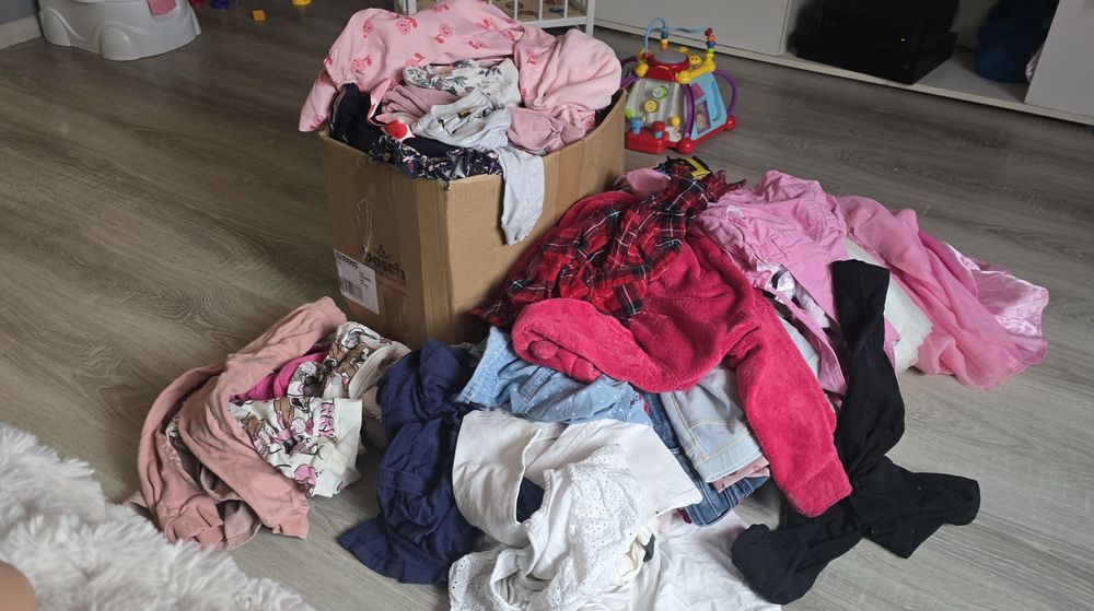 Paczka ubranek dla dziewczynki 92