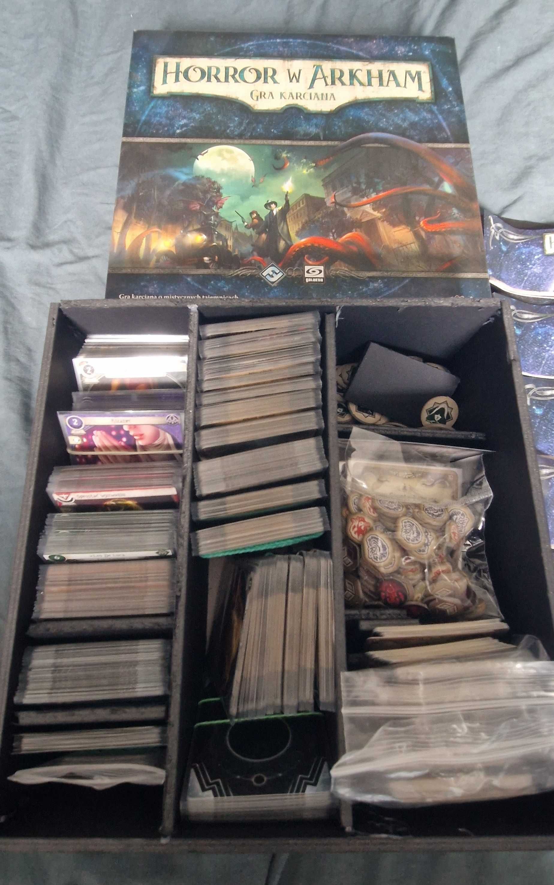 Horror w Arkham LCG Core + Dziedzictwo Dunwich ze wszystkimi  Mitami
