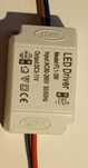 LED DRIVER zasilacz 1-3W 300mA w obudowie