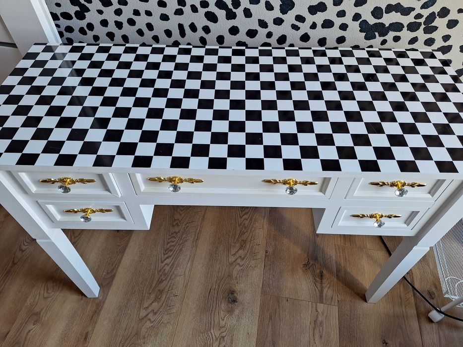 Konsola komoda biała