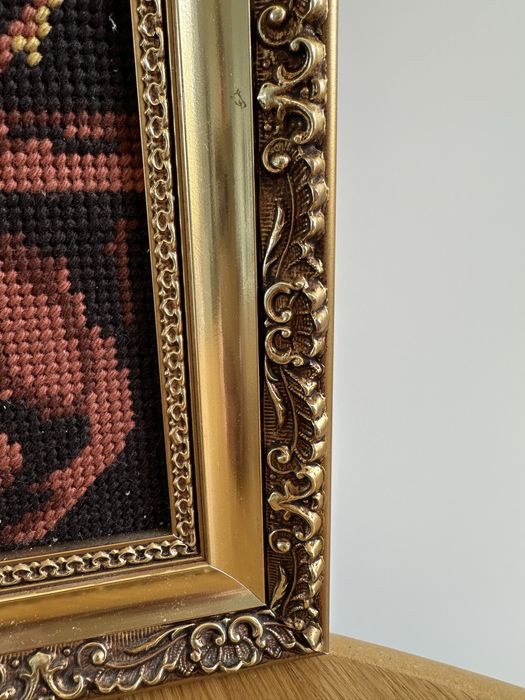 Obraz haftowany duży