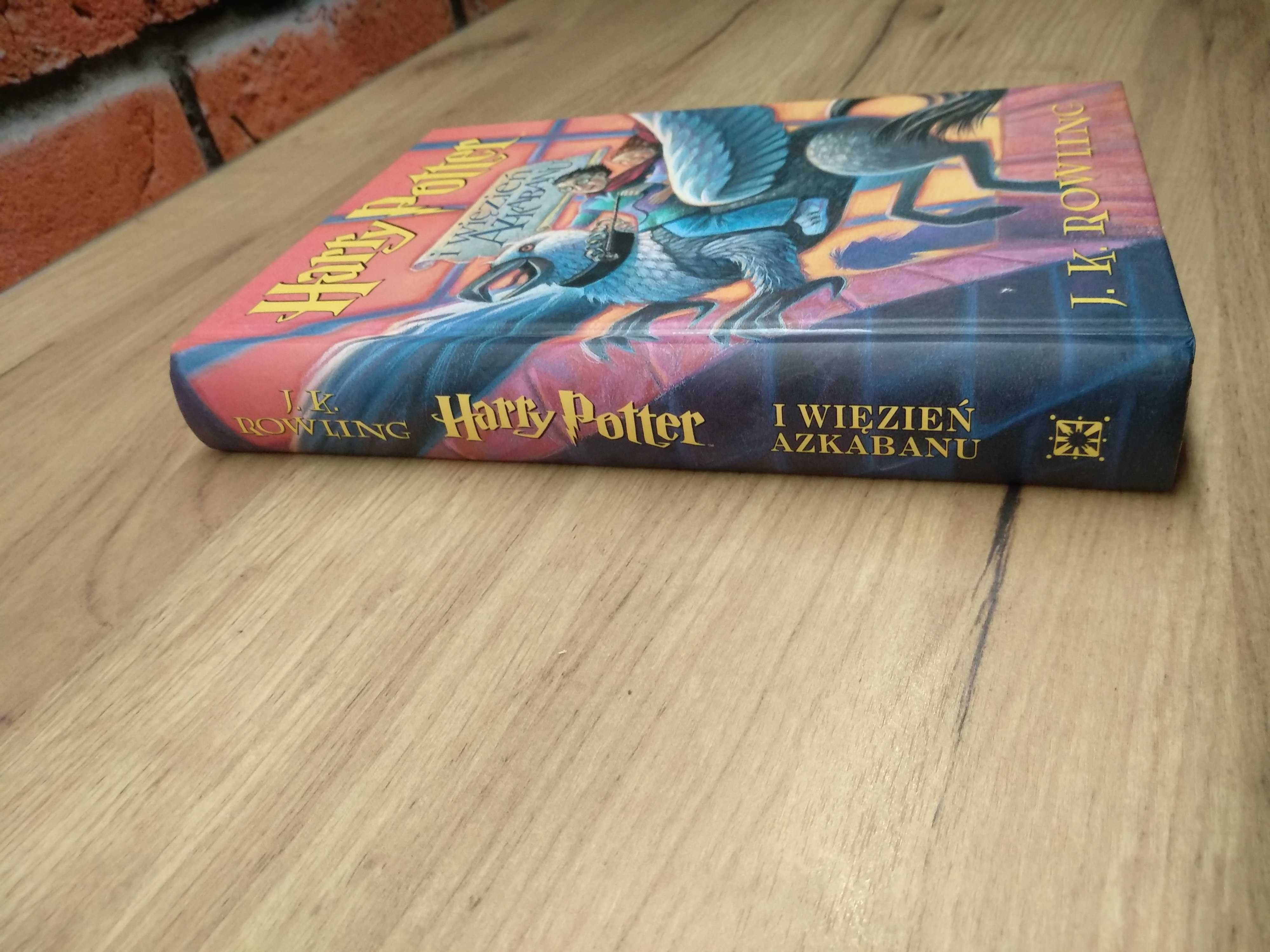 Harry Potter i Więzień Azkabanu stare wydanie pierwsza oprawa twarda