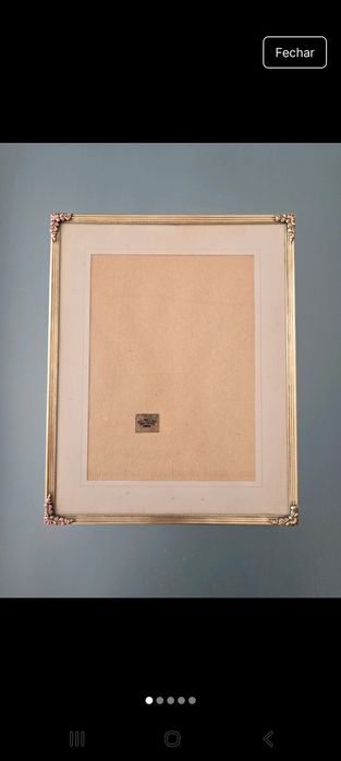 Moldura vintage metal