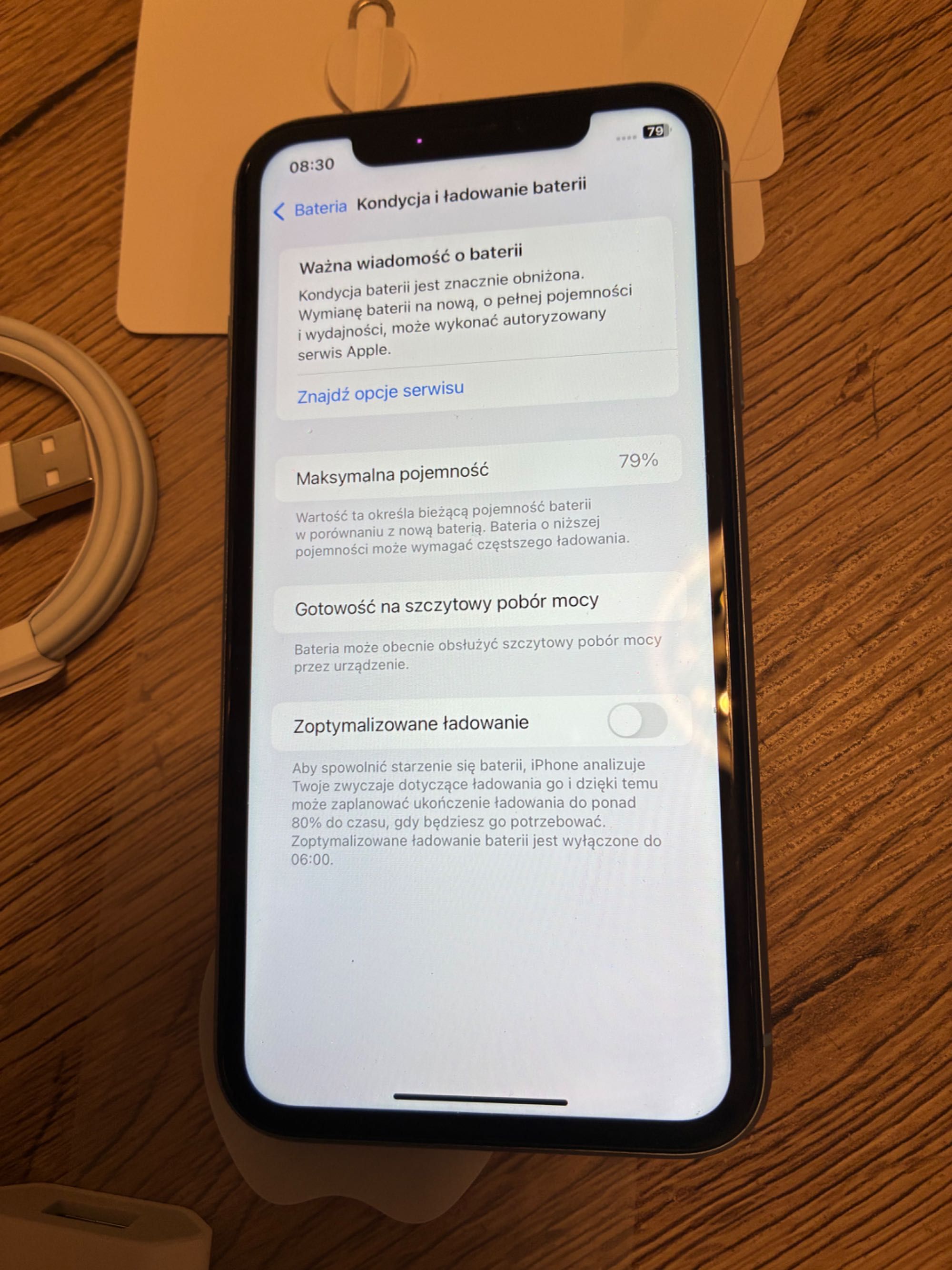 Niebieski iPhone XR Apple + akcesoria, IOS 18.1.1 pudełko stan idealny