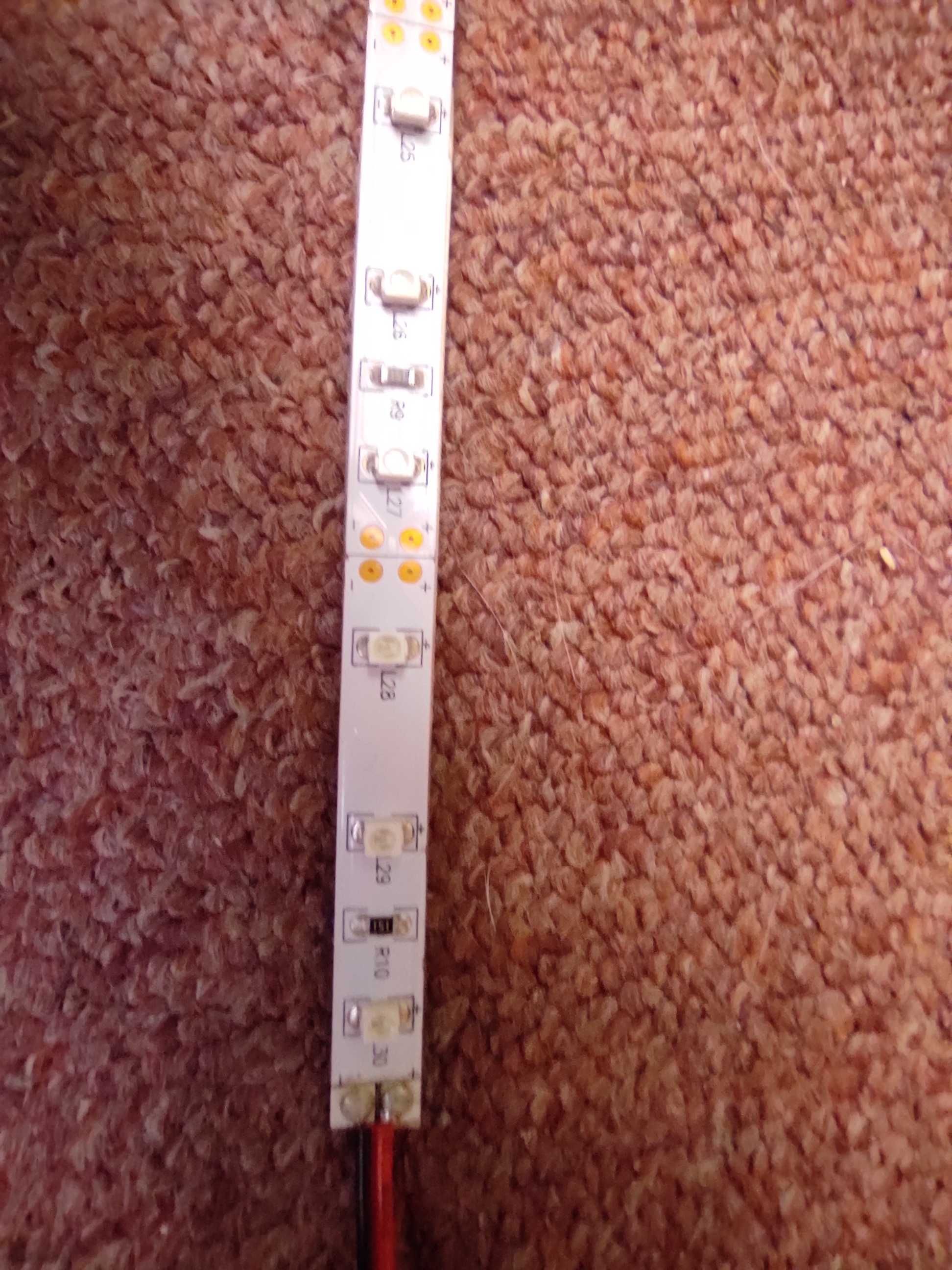 Taśma LED zielona 12 V , 1 metr