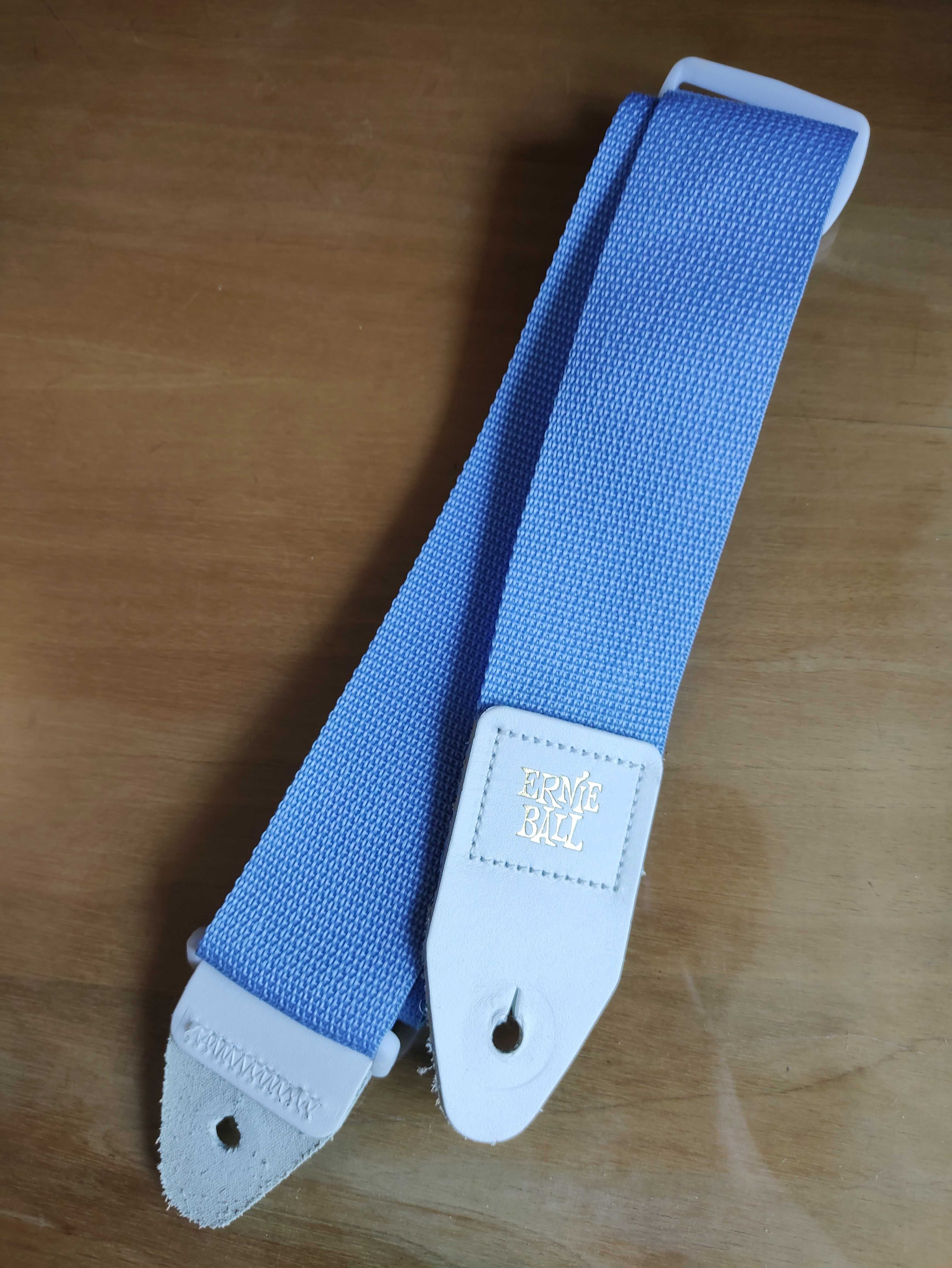 Pasek do gitary/basu Ernie Ball Soft Blue EB5348