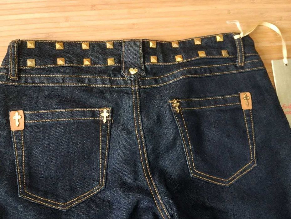 Жіночі нові джинси Farfallina р.28/42, пояс 82см, женские джинсы