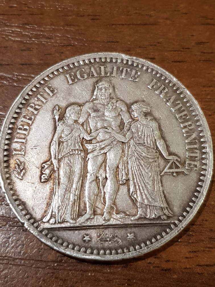 5 франков 1873 года