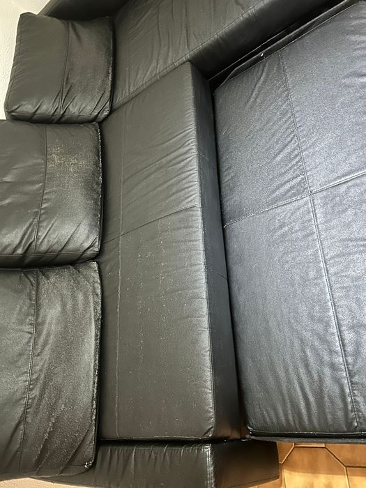 Sofá chaise longue extensível com arrumação