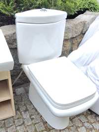 Używany kompakt WC marki ROCA - kompletny i sprawny