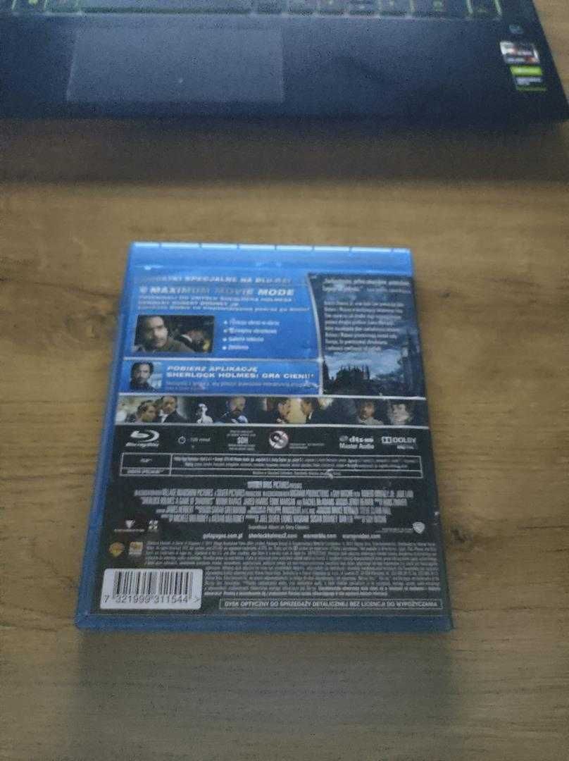 Blu ray - Sherlock Holmes Gra Cieni