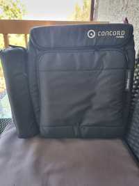 Mala transporte concord para artigos bebe com vários bolsos muito úte