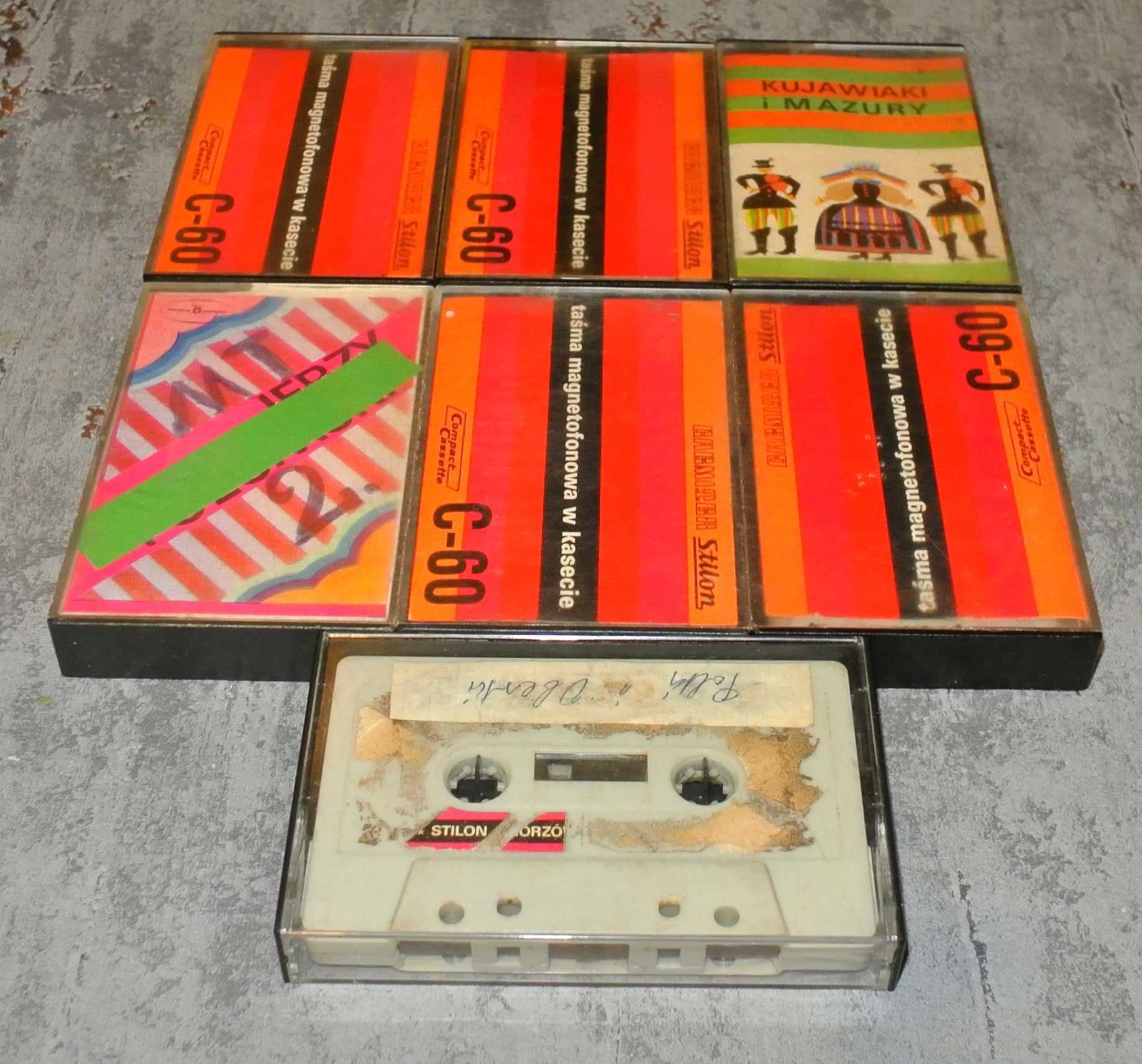 Stilon i inne - kasety audio - zestaw