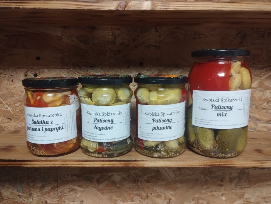 Patisony łagodne i ostre.