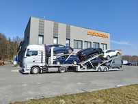 Digicross Olimpus,  laweta na 6 pojazdów  DiGiCROSS naczepa do transportu 6 pojazdów, laweta