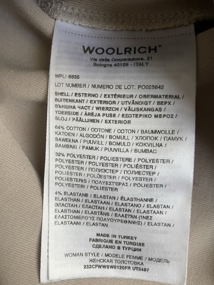 Толстовка Woolrich