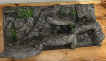Scianka terrarium 116x55 agama brodata nowa ladna karlowatej karlowata