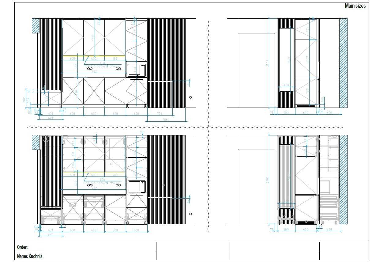 Technolog mebli/Projektowanie mebli/Rysunki Techniczne/Plan Rozkroju