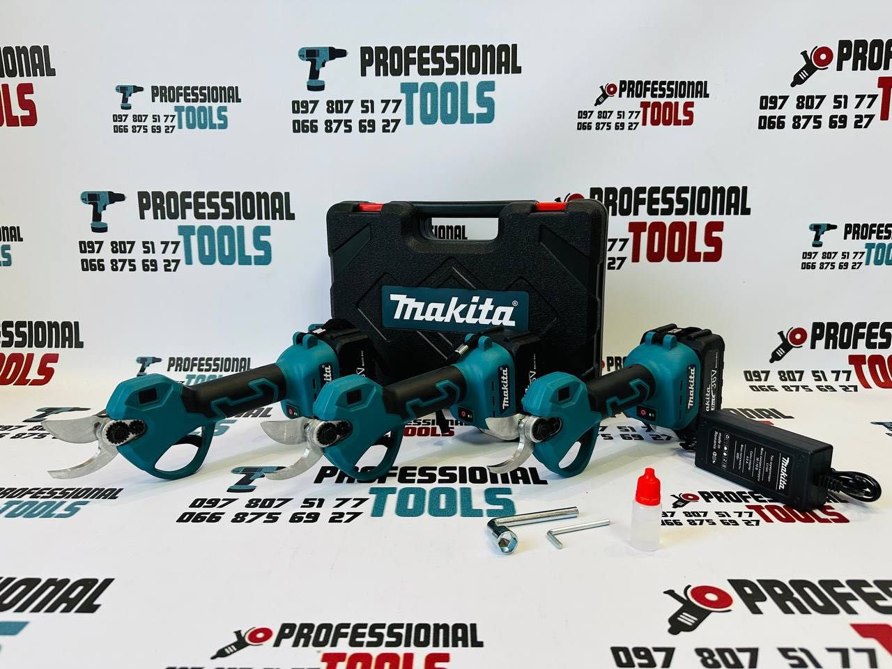 Акумуляторний сікатор Makita DMT50 36V-8Ah Аккумуляторный секатор