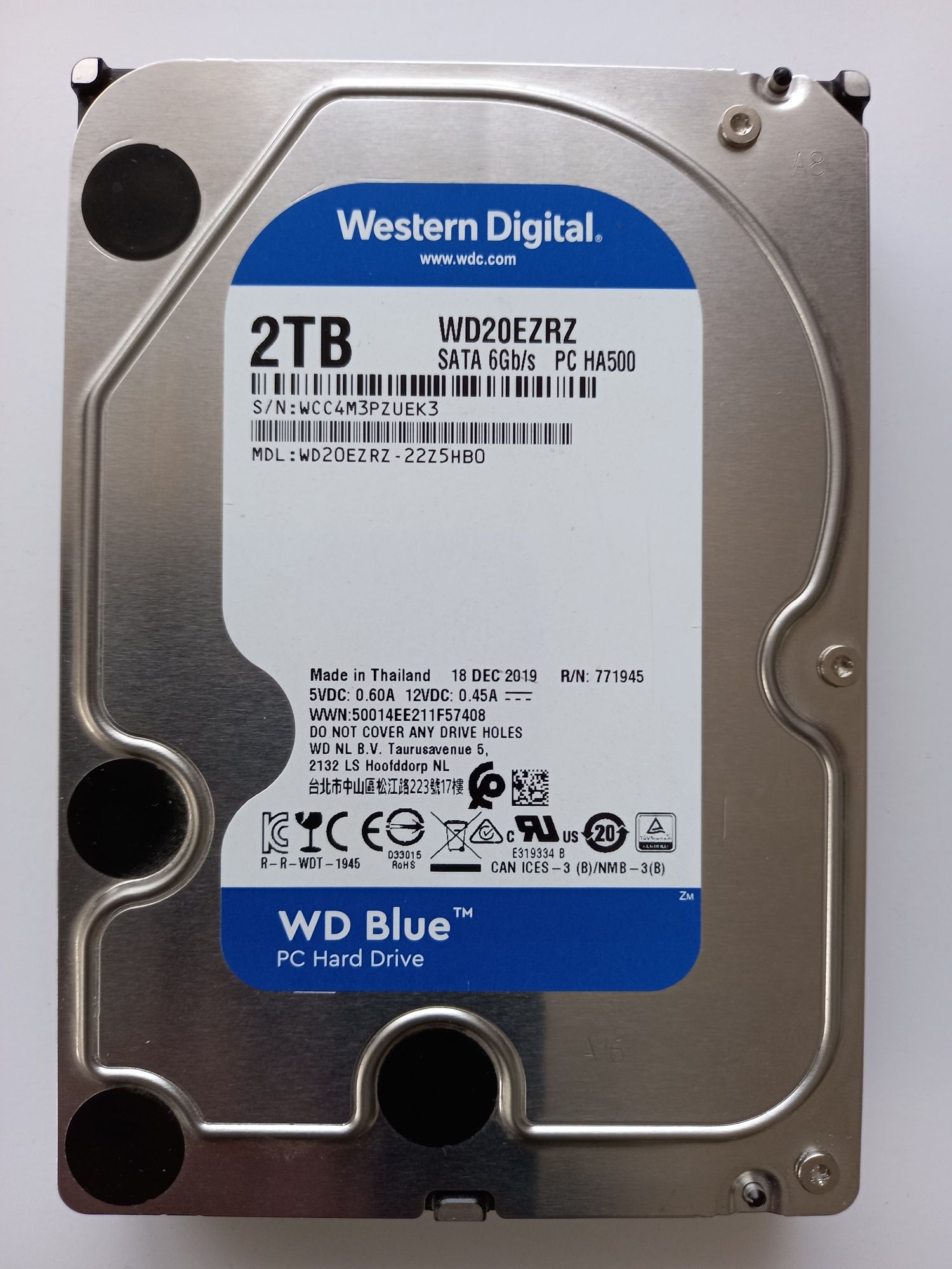 Dysk 2TB Blue WD20EZRZ SATA 3.5"